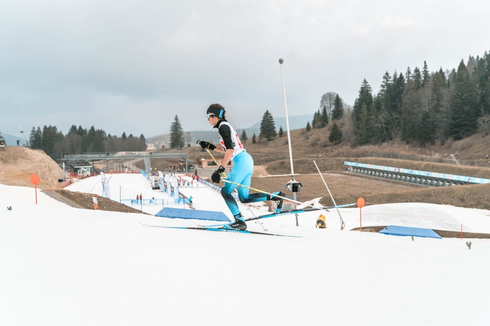 Coupe d'Europe à Pokljuka en Slovenie.