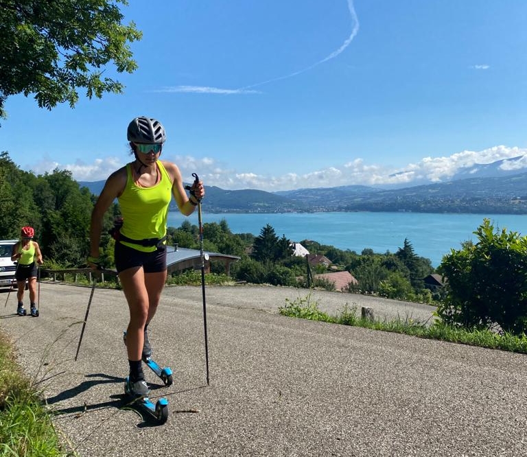 L'été... Nos champions s'entraînent